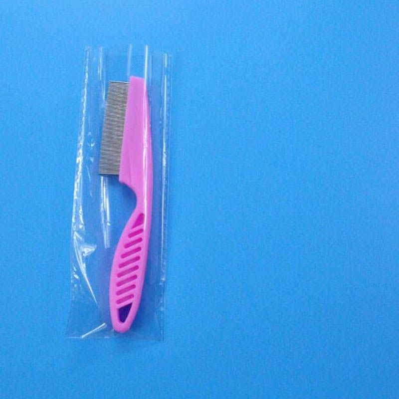 1Pcs Cat Dog Metal Nit Head Hair Lice Comb Fine Toothed