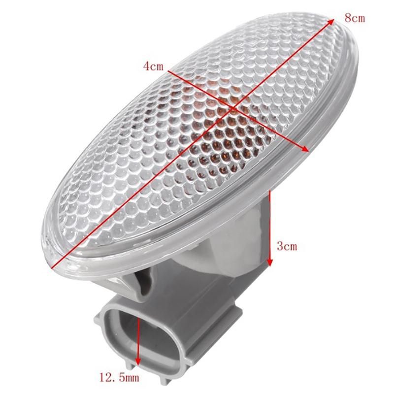 1 Pair Car Turn Signal Light Side Lamps for Fender Lights for Toyota Corolla/Camry/Yaris/RAV4 2006-2013