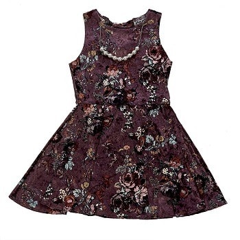 Flared Dress With Beads