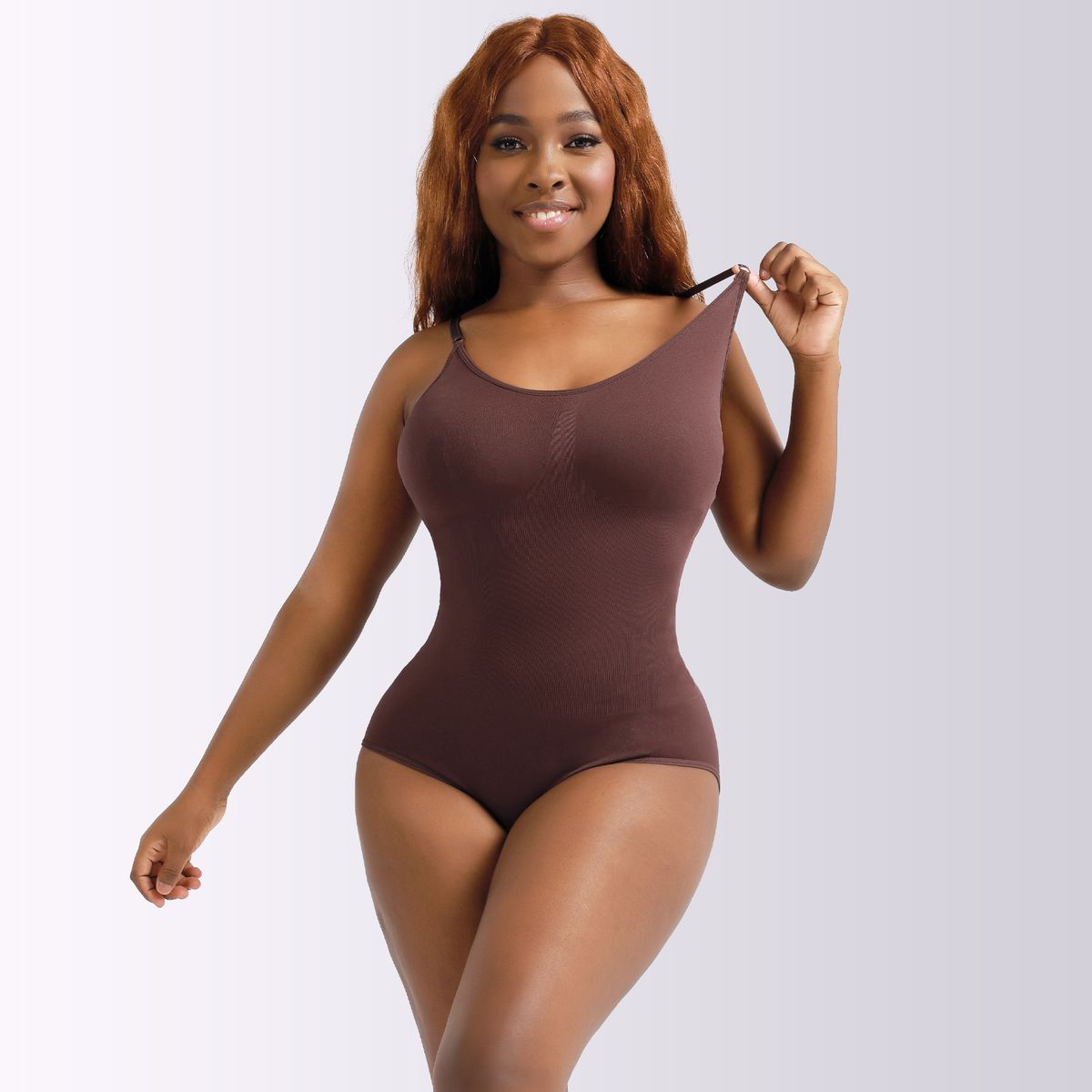 Europe And The United States One-piece Body Shaper Body Belly Lift Hip Shaping Bodysuit Women's Waist Underwear Elastic Slimming Body Shaper Black XXL-Black