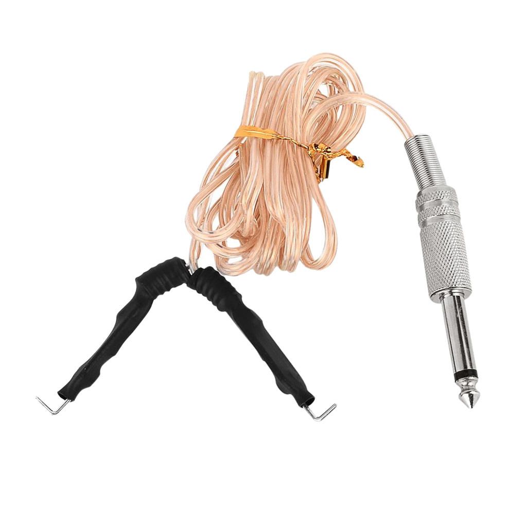 1x Clear Wire Tattoo Clip Cord Hook Line Machine Stainless For