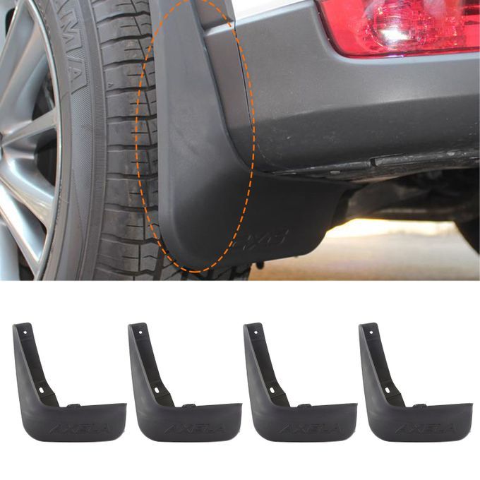 4Pcs LB-SY-520 Mudguards Professional Punching-free-Black