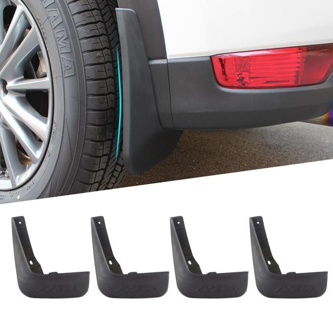 4Pcs LB-SY-520 Mudguards Professional Punching-free-Black