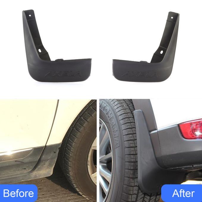 4Pcs LB-SY-520 Mudguards Professional Punching-free-Black