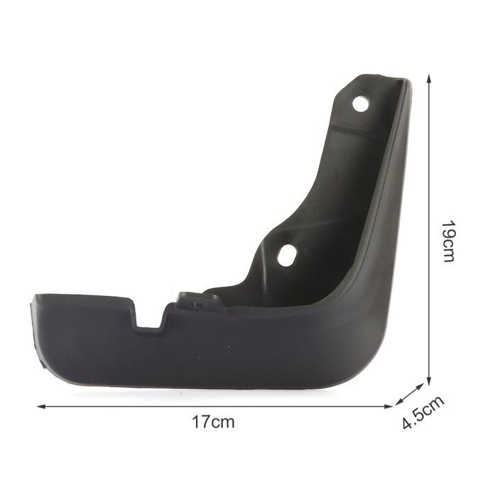4Pcs LB-SY-520 Mudguards Professional Punching-free-Black