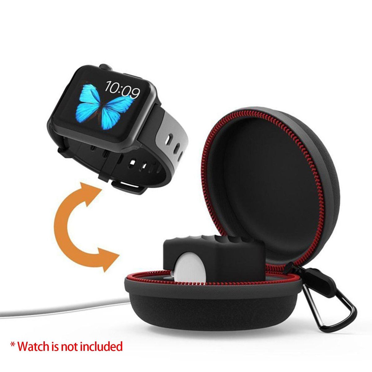 Watch Storage Case Waterproof Portable Watch Travel Case
