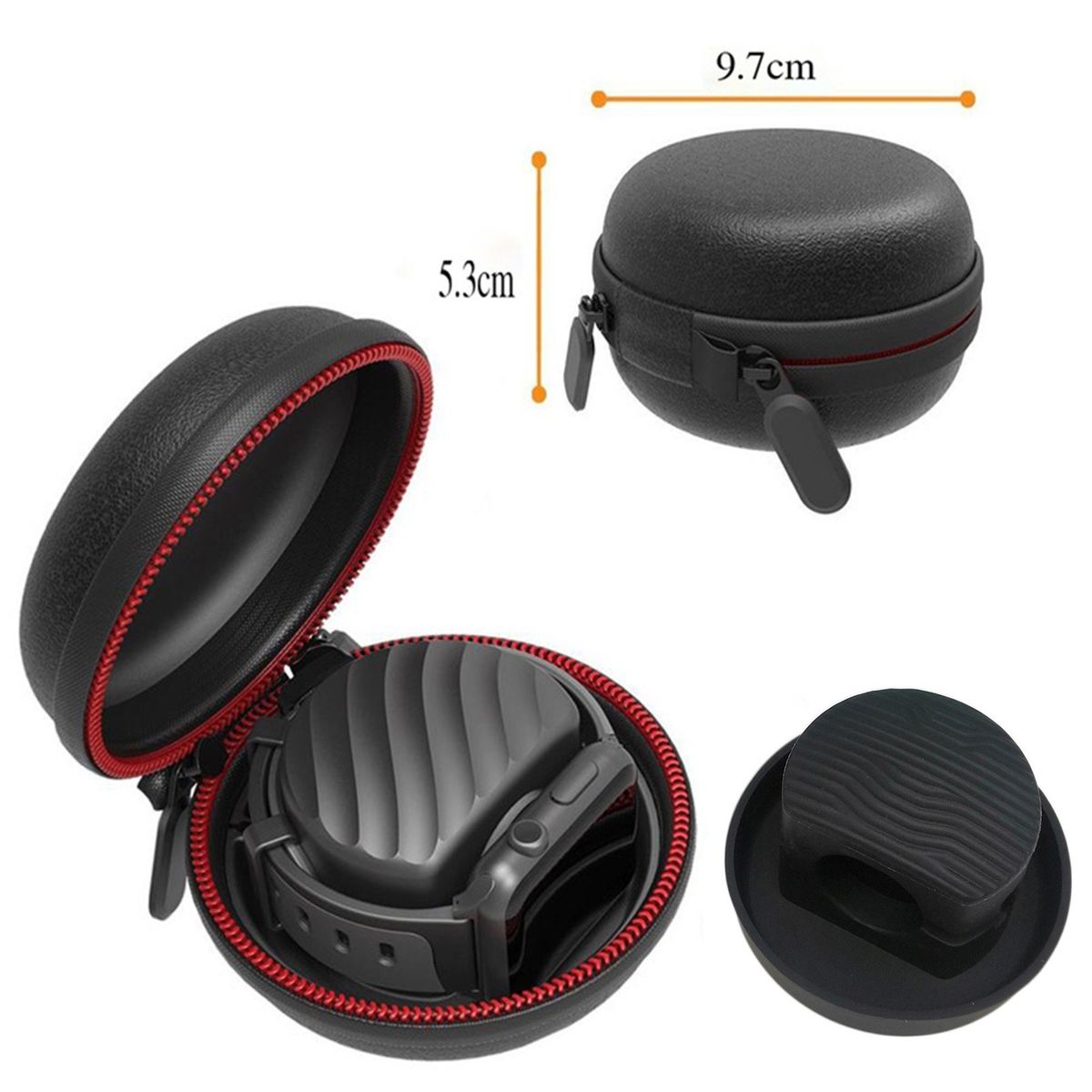 Watch Storage Case Waterproof Portable Watch Travel Case