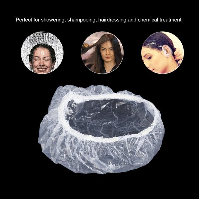 100 Pcs Disposable Ear Cover Salon Hairdressing Waterproof