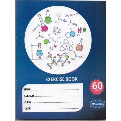 60 Leaves Exercise Book - 12 Pieces