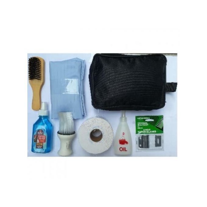 Complete Clipper Barbering Kit Accessories ( 8 Items )