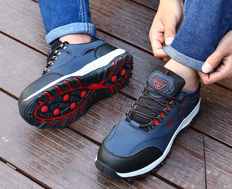 Safety Shoes Men Outdoor Hiking Shoes Work Sneakers
