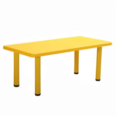 Montessori Classroom Rectangle Table-Yellow-155 x 76 x 48cm