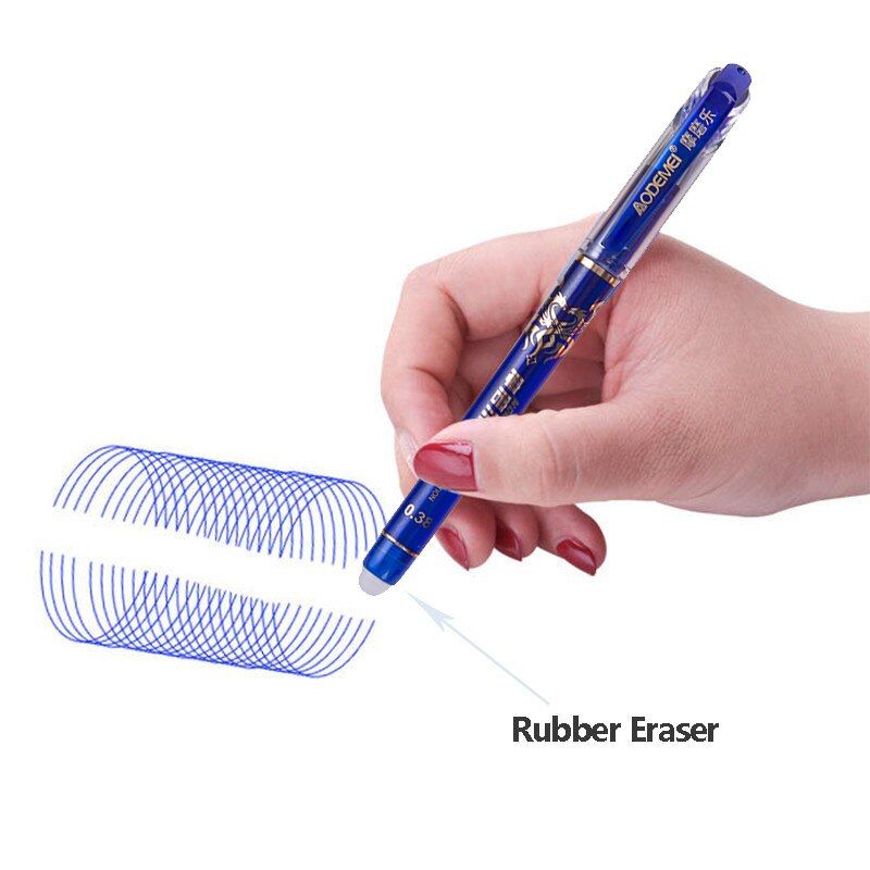 85Pcs/Set Erasable Pen Set 0.38mm Student Writing Stationery For School Office