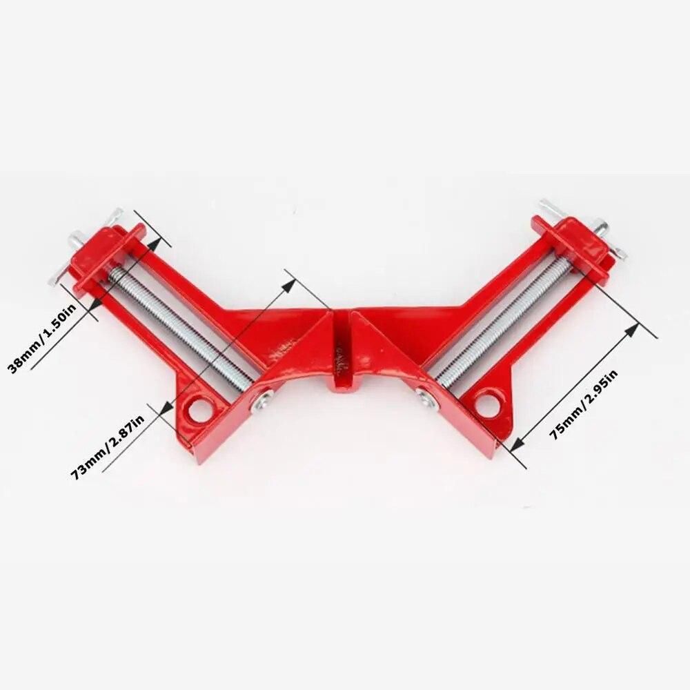 Multifunction 4inch 90 degree Right Angle Clip Picture Frame Corner Clamp 100mm Mitre Clamps Corner Holder Woodworking Hand Tool