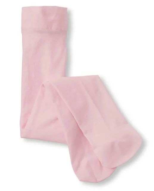 Girls Microfiber Tights PopSocks - Shell Pink