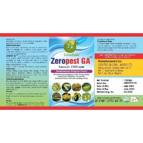 Zeropest Ga - Biological Insecticide - 1L