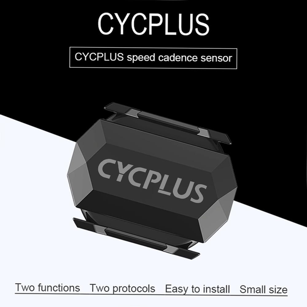 Bike Speed/Cadence Sensor 2-in-1 Sensor Wireless ANT+ BT for iOS, Android Bike Computer Fitness Tracker Speedometer