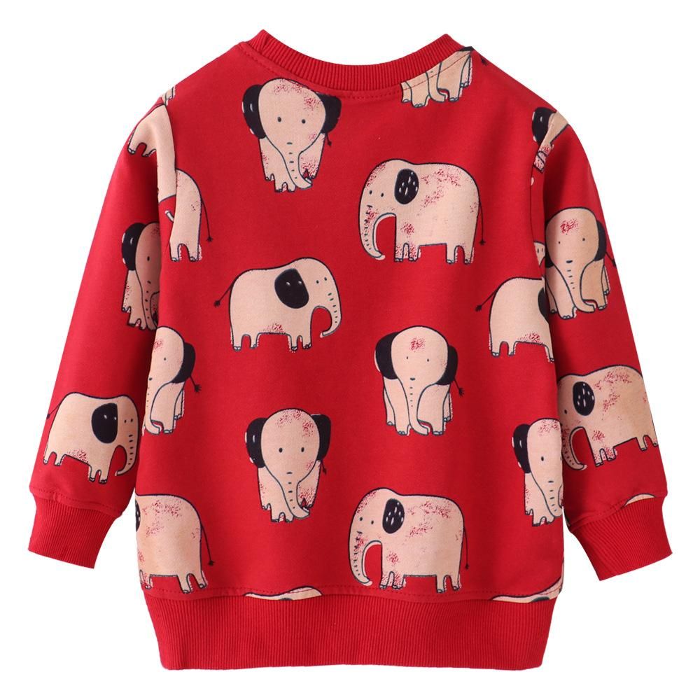 Boys And Girls Sweater Knitted Terry Cotton Long Sleeve Cartoon Sweater New Boys Autumn Cl