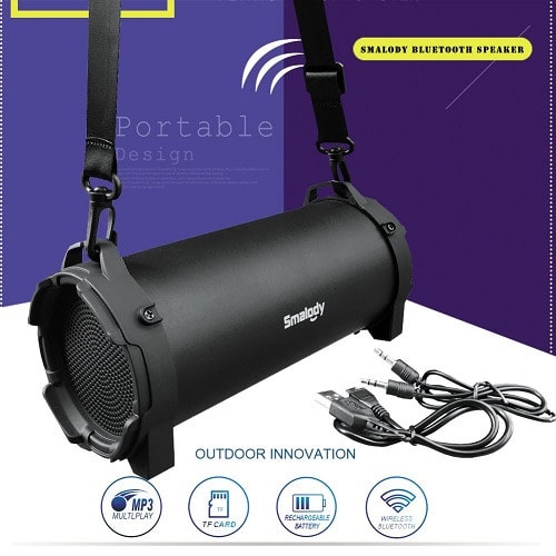 Deep Bass Portable Outdoor High Power Bluetooth 4.2 Wireless Speaker