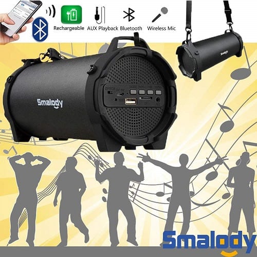 Deep Bass Portable Outdoor High Power Bluetooth 4.2 Wireless Speaker