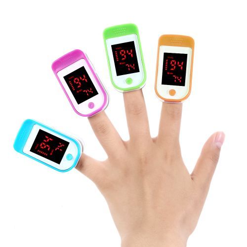 Home Health Care Fingertip Pulse Monitor LED Digital Display