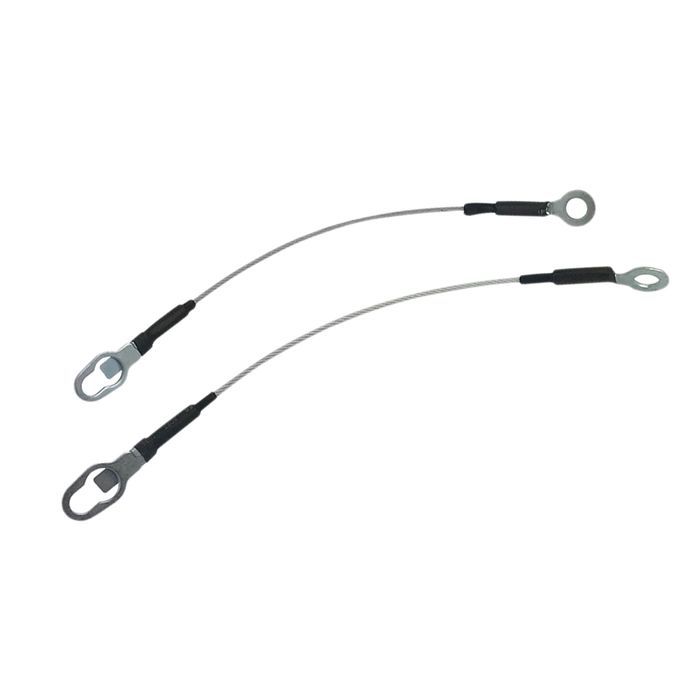2x 15" Tailgate Lift Support Cables For 88-02 Chevy GMC C/K 1500 2500