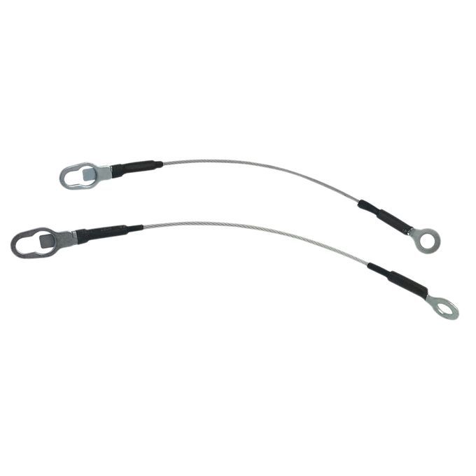 2x 15" Tailgate Lift Support Cables For 88-02 Chevy GMC C/K 1500 2500