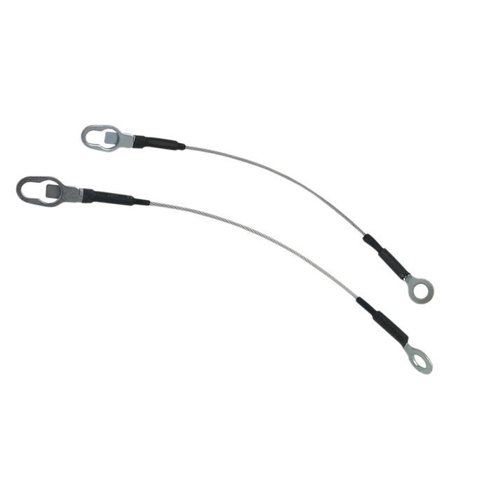 2x 15" Tailgate Lift Support Cables For 88-02 Chevy GMC C/K 1500 2500