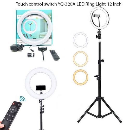 LED Ring Light 14 Inches With Tripod Stand And Remote Controller Selfie Ringlight Video Photpgraphy Lamp For Youtube Makeup Video Live Lighting Shooting