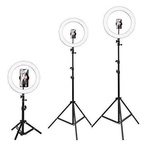 LED Ring Light 14 Inches With Tripod Stand And Remote Controller Selfie Ringlight Video Photpgraphy Lamp For Youtube Makeup Video Live Lighting Shooting