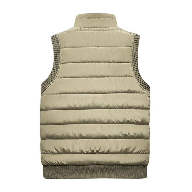 Autumn Winter Military Tactical Men's Sleeveless Vest Thick Fleece Jacket