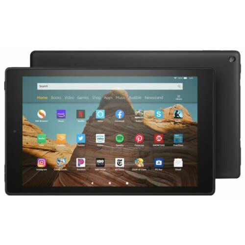 Fire HD 10 Tablet (9th Gen) with Alexa - 10.1"HD Display - 64GB - Dual-Band AC WiFi - Black