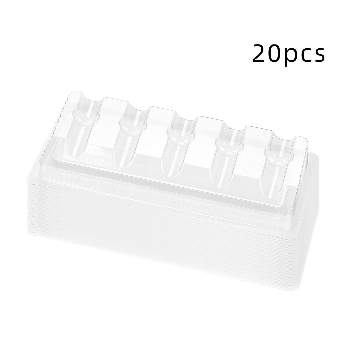 Tattoo Cartridge Needle Tray with Ink Holder Disposable Plastic Tattoo Cartridge Needle Holder Stand 20pcs