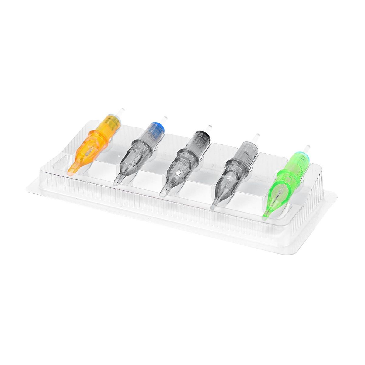 Tattoo Cartridge Needle Tray with Ink Holder Disposable Plastic Tattoo Cartridge Needle Holder Stand 20pcs