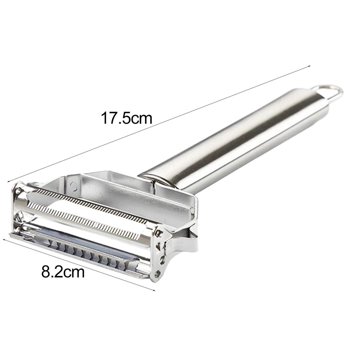Handy Peeler Stainless Steel Dual Blade Peeler Multifunctional Kitchen Stainless Steel