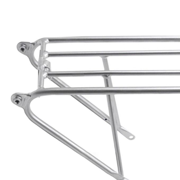 Bicycle Rear Bracket Luggage Carrier Tailstock Cargo Panniers Silver