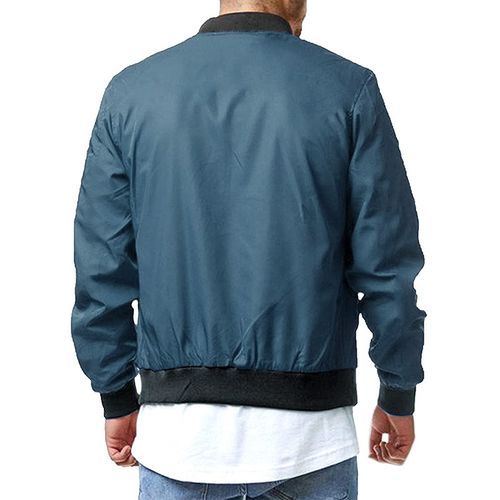 Men's Slim Fit Lightweight Softshell Flight Bomber Jacket