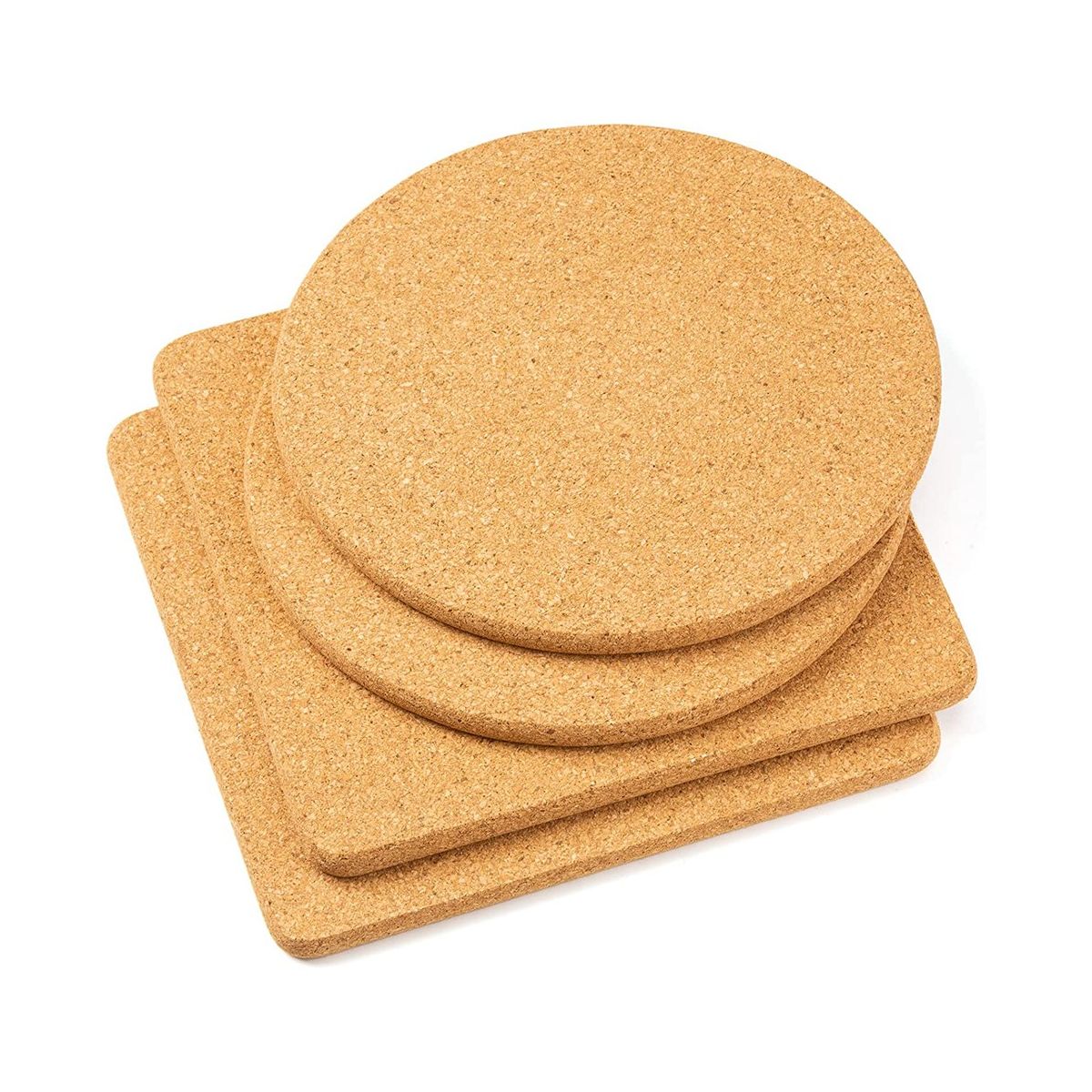 Cork Trivets for Hot DishesTrivets for Hot Pots and Pans 8 Inches Hot Pad Mats for Kitchen TableCooking Pot Holder