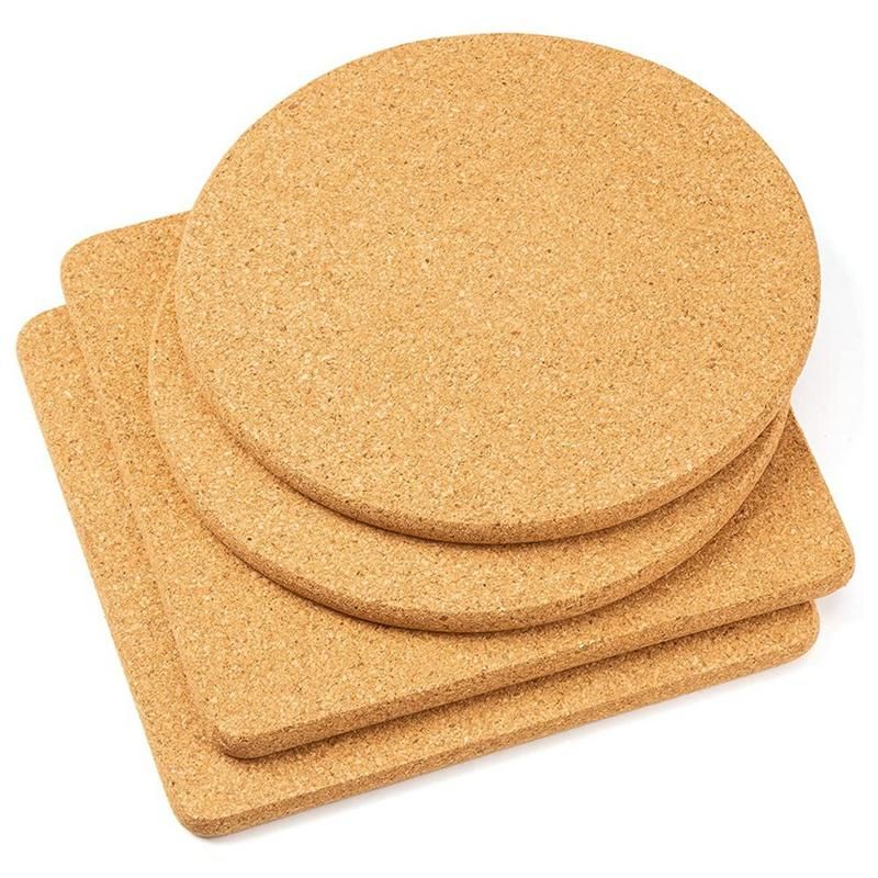 Cork Trivets for Hot DishesTrivets for Hot Pots and Pans 8 Inches Hot Pad Mats for Kitchen TableCooking Pot Holder