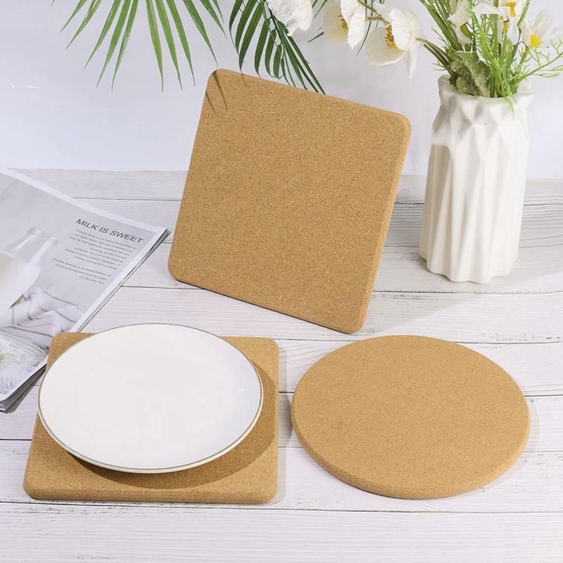 Cork Trivets for Hot DishesTrivets for Hot Pots and Pans 8 Inches Hot Pad Mats for Kitchen TableCooking Pot Holder