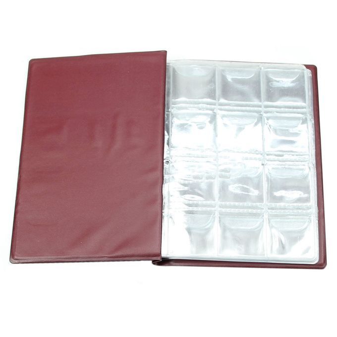 Money Penny Pockets Collection Storage Album Book-