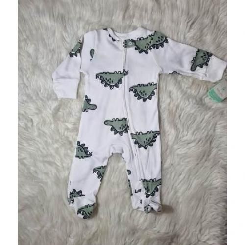 Baby Boy Dinosaur Designed Sleepsuit Pack Of 2