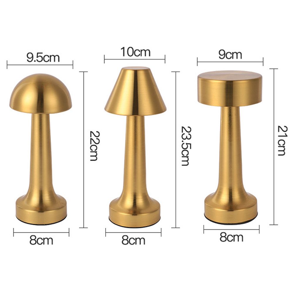 Usb Rechargeable Touching Control Bedside Dimmable Table