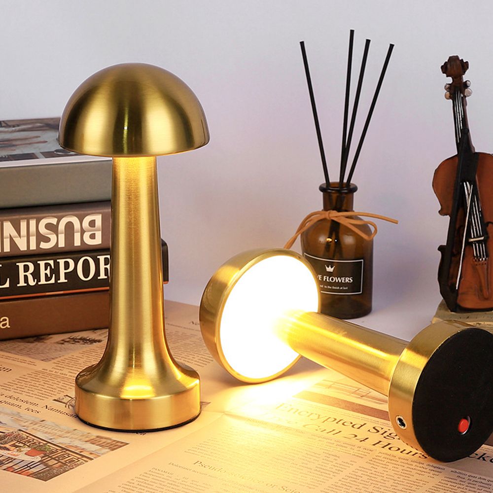 Usb Rechargeable Touching Control Bedside Dimmable Table