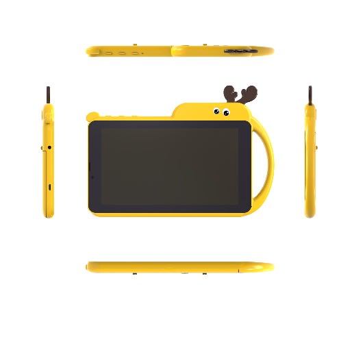 KT1 Android Tablet For Kids Education - 7" - 2GB RAM - 16GB ROM - Wifi - 3000mAh - Yellow