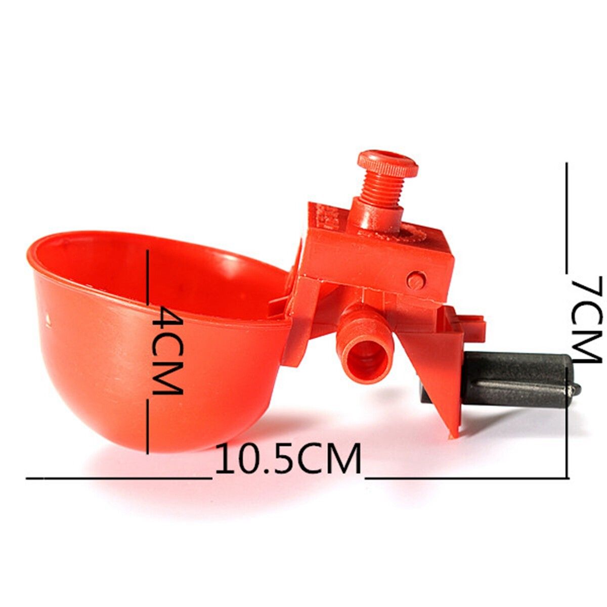 20pcs Automatic Bird Coop Feed Poultry Chicken Fowl Drinker Water Drinking Cups