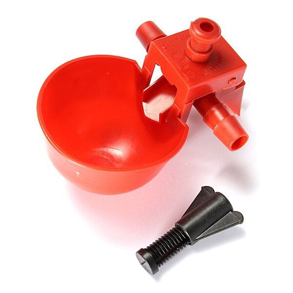 20pcs Automatic Bird Coop Feed Poultry Chicken Fowl Drinker Water Drinking Cups