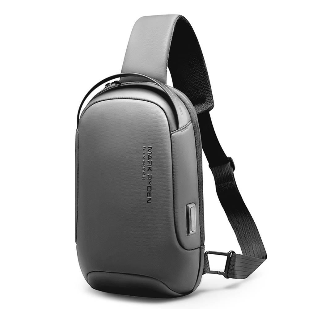 Mark Ryden 2020 New Style Man Chest Pack USB Multi-Function Fashion Outdoor Waterproof Single Shoulder Pack