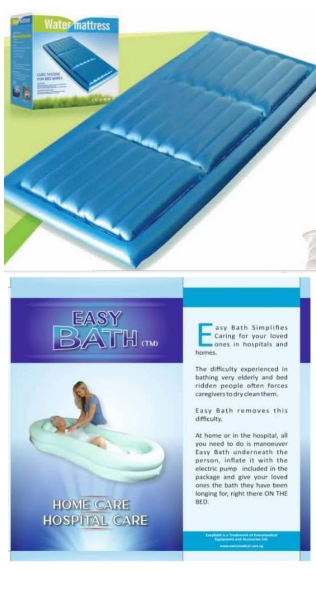 Water Mattress With Adult Home Care Bed BathTub