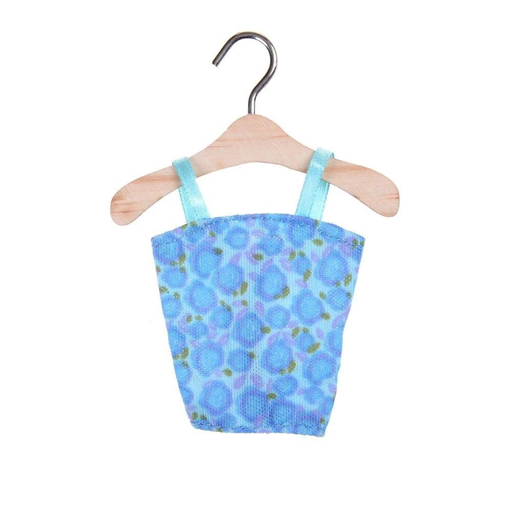 10Pcs Mini Clothes Hangers Closet Wardrobe Hanging Decoration Dolls Accessories 1/12 Scale Dollhouse Miniature Furniture